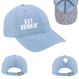 Day Drinkin' Ponytail Cap