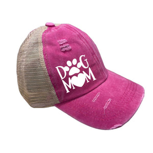 Dog Mom Ponytail Cap